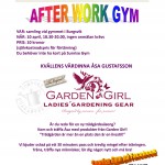 Afterwork gym med GardenGirl