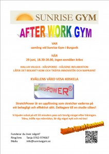 Inbjudan till Afterwork Gym